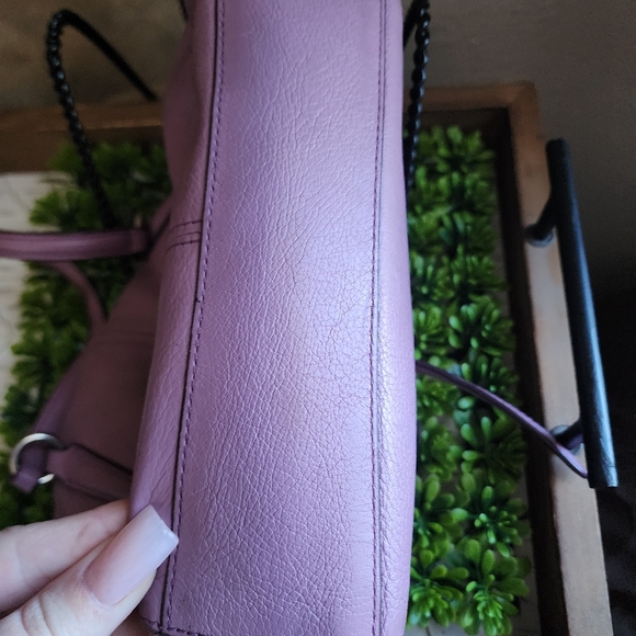 Coach Lavender Mini Kelsey Satchel 2 way bag - Picture 4 of 14